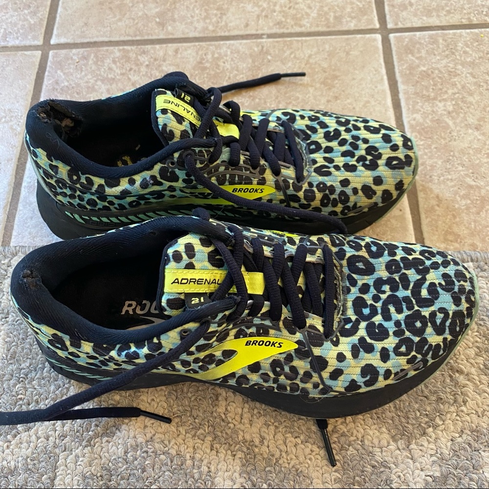 Brooks Adrenaline 21 - 7 - Leopard Print